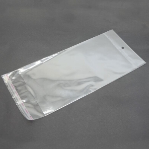 Zamykane torby z taśmą maskującą i otworem do zawieszania. Rozmiar 70 x 90 mm + 20 mm