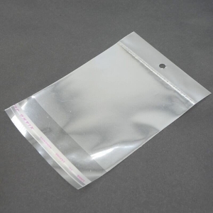 Zamykane torby z taśmą maskującą i otworem do zawieszania. Rozmiar 80 x 90 mm + 20 mm