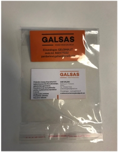 Torby CPP z taśmą klejącą bez otworu. Rozmiar 85 x 100 mm + 30 mm