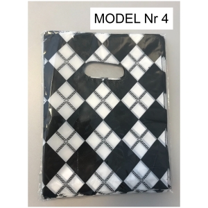 Reklamówki kolorowe do pakowania zakupów i prezentów 9 x 15cm 15mkr 100szt.