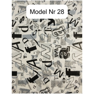 Reklamówki kolorowe do pakowania zakupów i prezentów 35 x 45cm 25mkr 100szt.