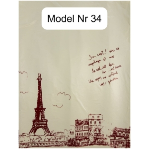 Reklamówki kolorowe do pakowania zakupów i prezentów 35 x 45cm 25mkr 100szt.