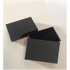 Pudełka papierowe 8 x 11-Kolor Czarny Matowy, 12 szt./opakowanie