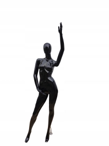 MANEKIN DAMSKI CAŁOPOSTACIOWY M1017-1 CZARNY POŁYSK