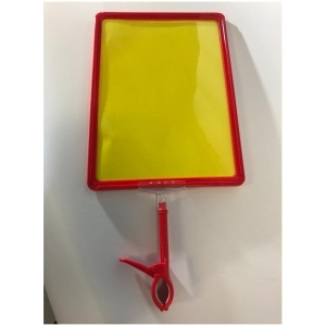 Ramka cenowa formatu A4 z klipsemdo reklamy, metek, dodatkowych informacji.