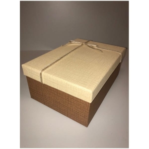 Pudełka upominkowe 16 x 23 x 9,5 cm (mod 3) - papierowe, dwukolorowe, Komplet 3 szt