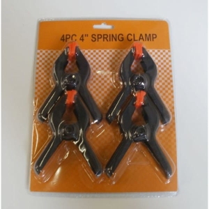 Zaciski krokodylkowe do mocowania, sprężynowe (zestaw 4 x Sztuk)