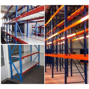 Podpora pionowa-noga do stelażu sklepu lub magazynu.Wysokość 3 M, Szerokość 60 cm.