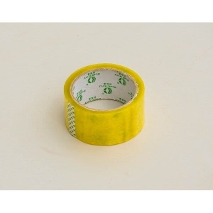 Taśma klejąca klasy "Premium" do pakowania towarów, pudełek, paczek.Klej" Solvent", Szerokość 48 mm, Długość 50 m, grubość 52 µr