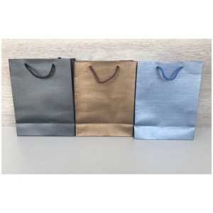 Papierowe torby do pakowania z uchwytem linowym, rozmiar 18 x 23 cm (h)