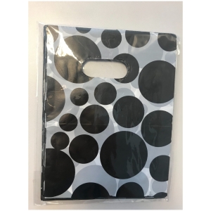 Plastikowe wielokolorowe woreczki z wyciętym uchwytem. Rozmiar 15 x 20 cm (Mod 5) 25 mkr.