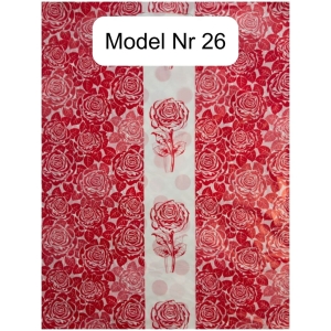 Plastikowe wielokolorowe woreczki z wyciętym uchwytem. Rozmiar 50 x 60 cm (Mod 26) 35 mkr.