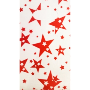 Plastikowe torby z wyciętym uchwytem. 9 x 15 cm. Model 60. 15 mkr.