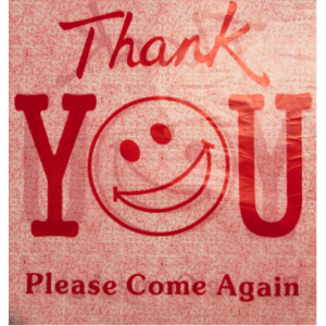 Plastikowe torby z wyciętym uchwytem. Rozmiar 25 x 35 cm. Model 24-r. 25 mkr.