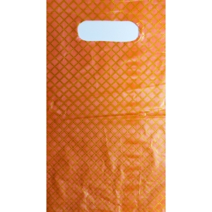 Plastikowe torby z wyciętym uchwytem. Rozmiar 40 x 50 cm. Model 54. 25 mkr.